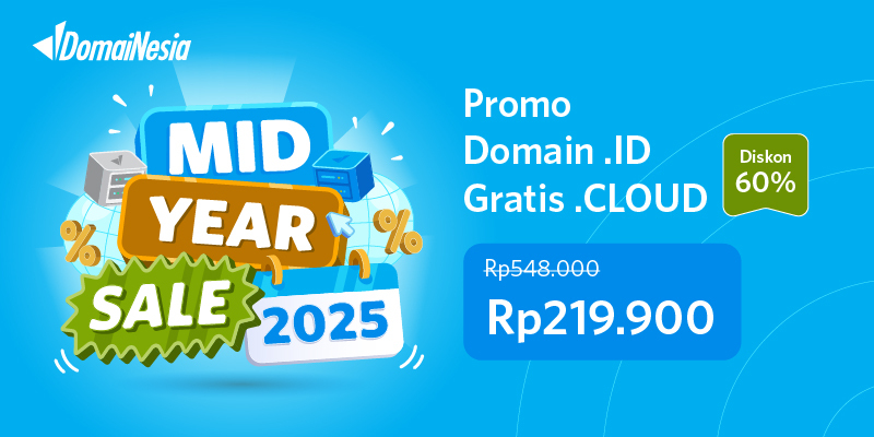 Promo Domain .ID Gratis .CLOUD
